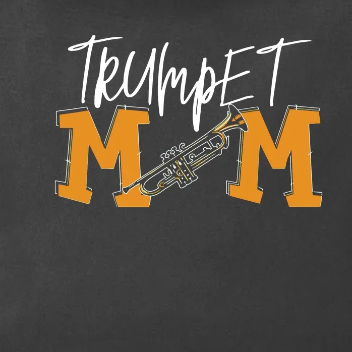 Trumpet Mom Marching Band Mom Zip Tote Bag