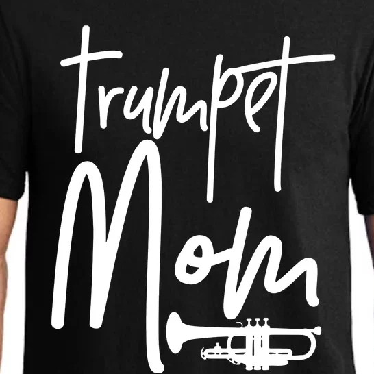 Trumpet Mom Marching Band Mother High School Pajama Set