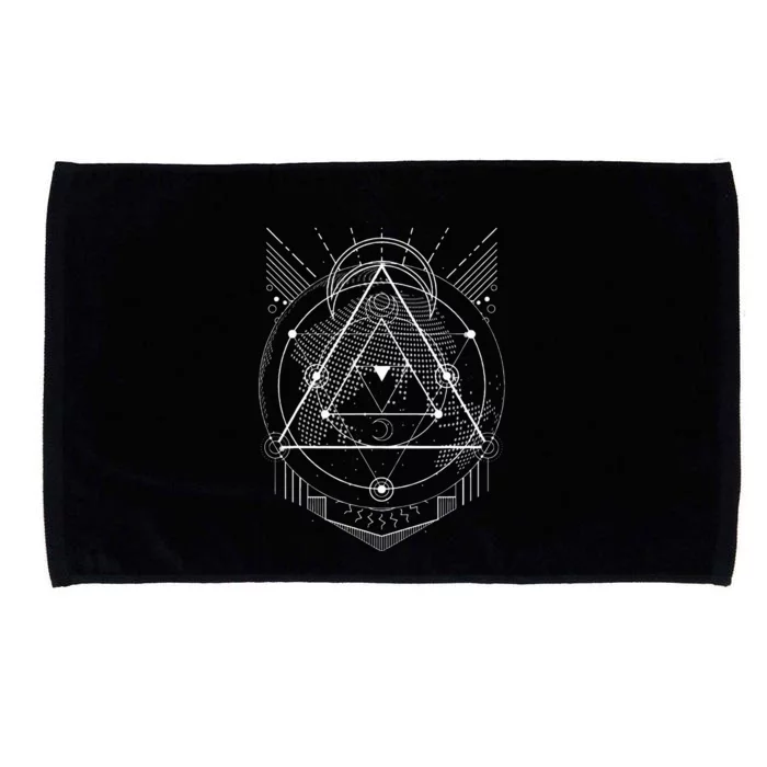 The Mighty Metatron Sacred Geometry Gift Microfiber Hand Towel