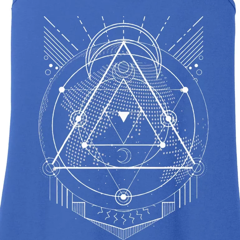 The Mighty Metatron Sacred Geometry Gift Ladies Essential Tank