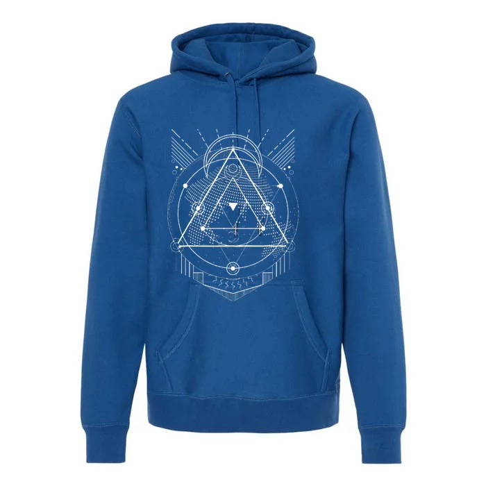 The Mighty Metatron Sacred Geometry Gift Premium Hoodie