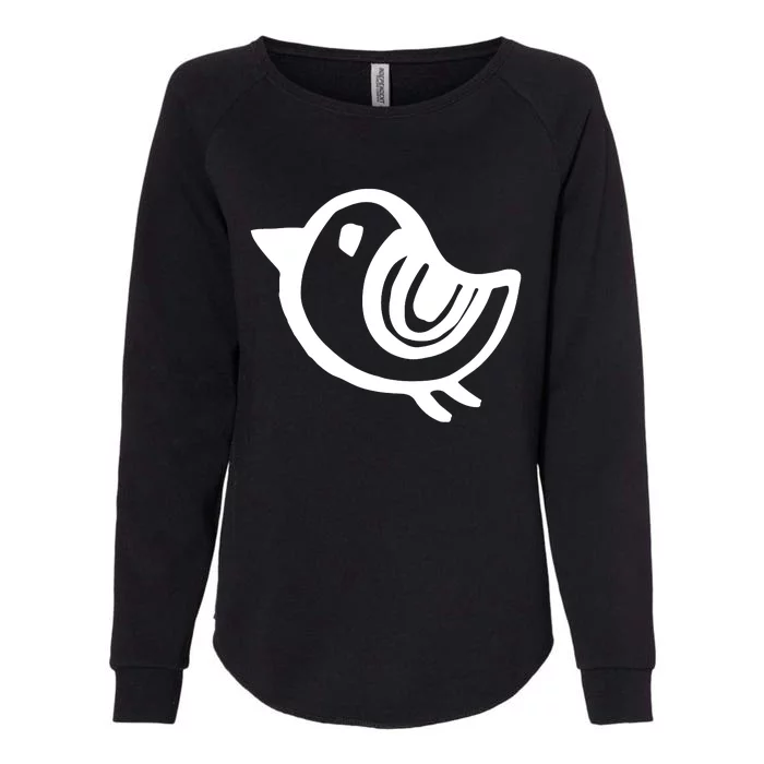 Tweet Miss Melodie Bird, White Womens California Wash Sweatshirt