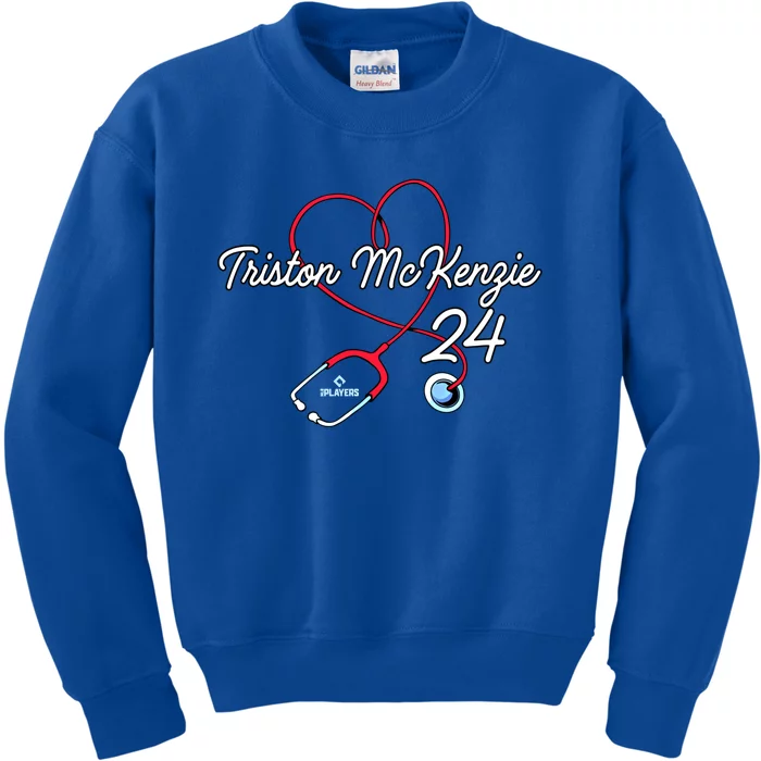 Triston Mckenzie Mlbpa Medical Student Doctor Baseball Fan Gift Kids Sweatshirt