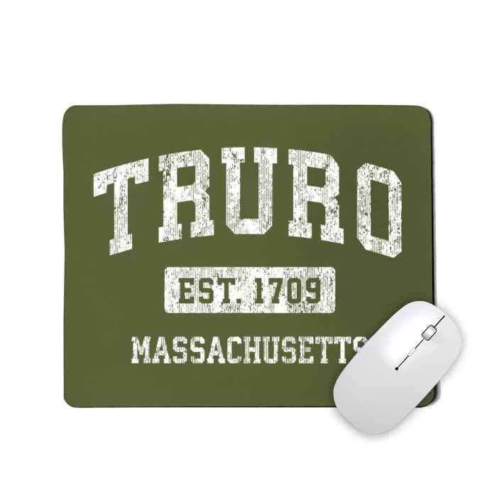 Truro Massachusetts Ma Vintage Sports Mousepad