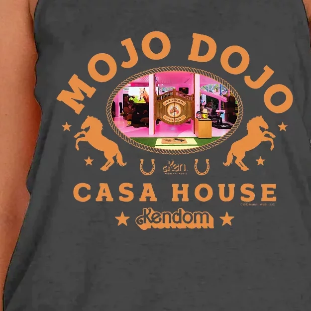 The Movie Mojo Dojo Casa House Western Women's Knotted Racerback Tank