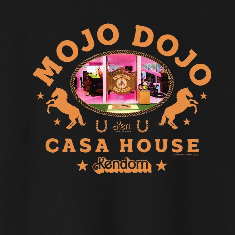 The Movie Mojo Dojo Casa House Western Women's Crop Top Tee