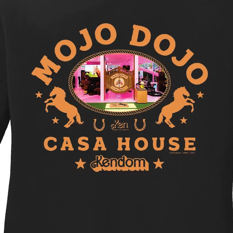 The Movie Mojo Dojo Casa House Western Ladies Long Sleeve Shirt