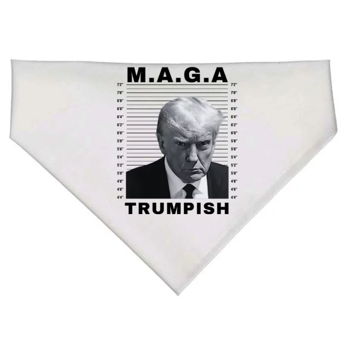 TRUMPISH MAGA Make America Great Again 2024 USA-Made Doggie Bandana