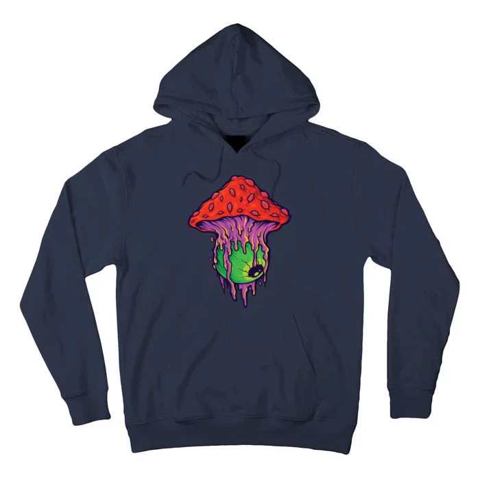 Trippy Melting Mushroom Tall Hoodie