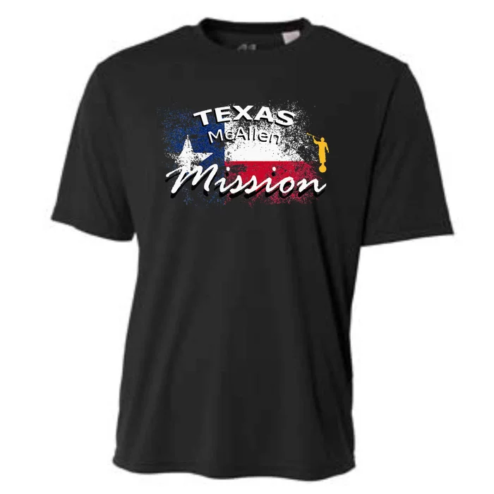 Texas Mcallen Mormon Lds Mission Missionary Cooling Performance Crew T-Shirt