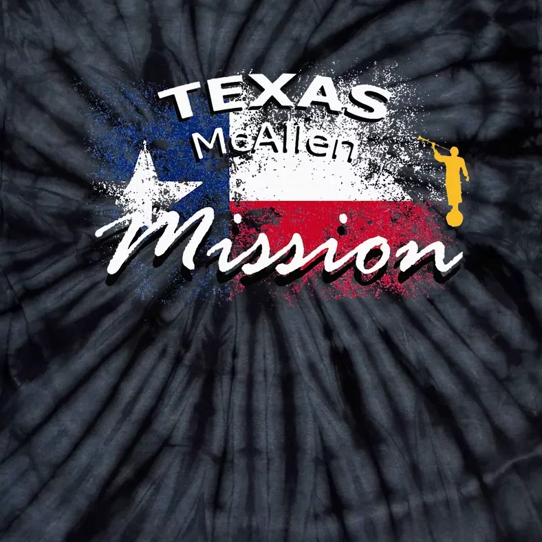 Texas Mcallen Mormon Lds Mission Missionary Tie-Dye T-Shirt