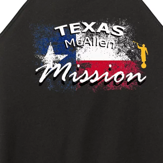 Texas Mcallen Mormon Lds Mission Missionary Women’s Perfect Tri Rocker Tank