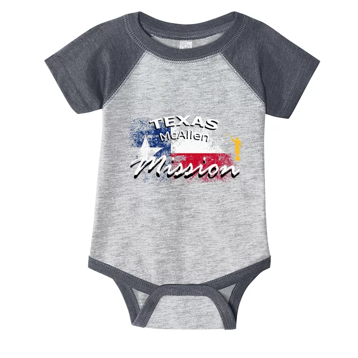 Texas Mcallen Mormon Lds Mission Missionary Infant Baby Jersey Bodysuit