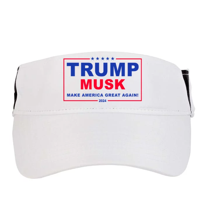 Trump Musk Make America Great Again 2024 Political Adult Drive Performance Visor