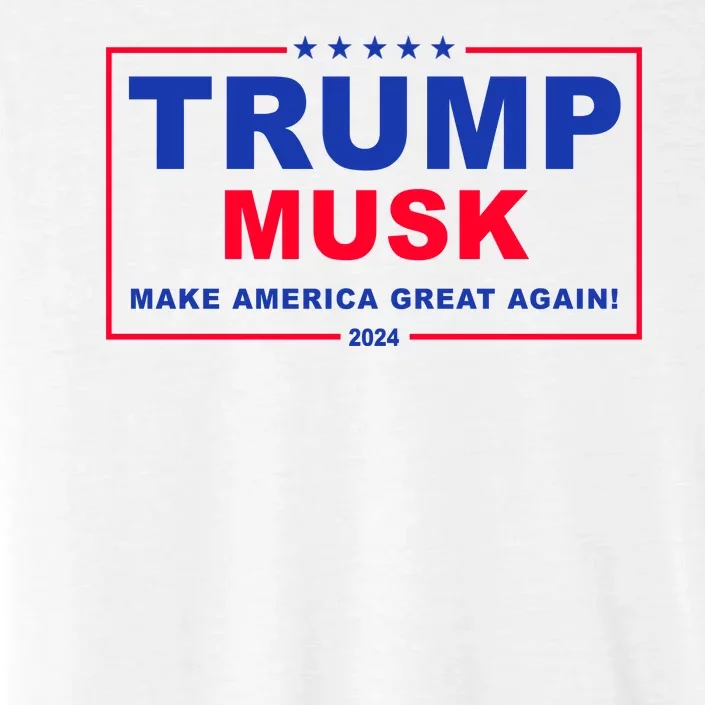 Trump Musk Make America Great Again 2024 Political ChromaSoft Performance T-Shirt