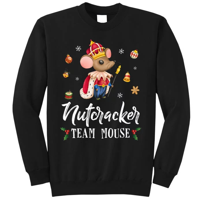 Team Mouse Nutcracker Christmas Dance Soldier Sweatshirt