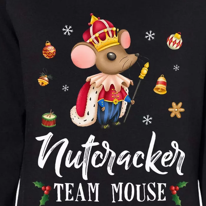 Team Mouse Nutcracker Christmas Dance Soldier Womens California Wash Sweatshirt