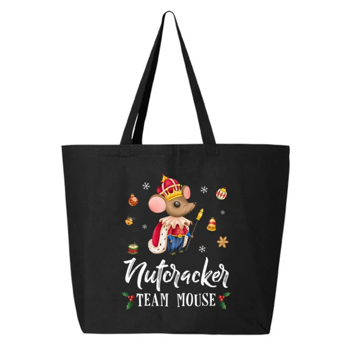 Team Mouse Nutcracker Christmas Dance Soldier 25L Jumbo Tote