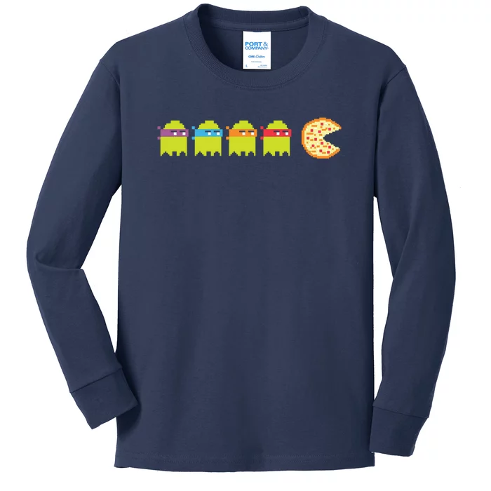 Teenage Mutant Ninja Ghosts Kids Long Sleeve Shirt