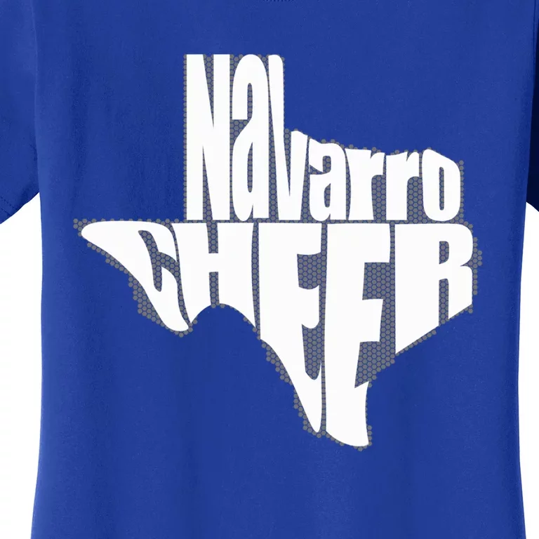 Texas Map Navarro Cheer Apparel Gift Navarro Cheer Gift Women's T-Shirt