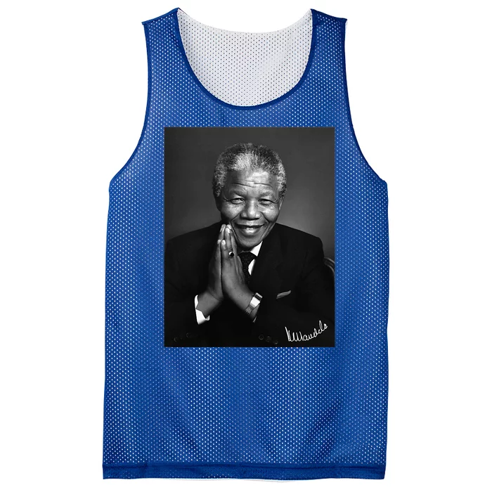 Tata Madiba Nelson Mandela Signature Collection Mesh Reversible Basketball Jersey Tank