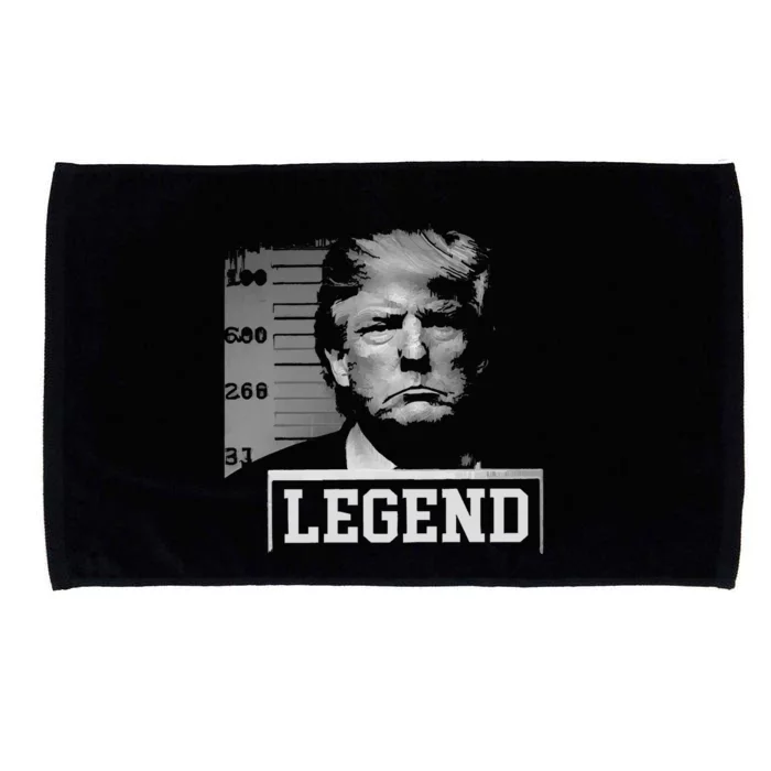 Trump Mugshot Not Guilty Microfiber Hand Towel