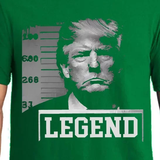 Trump Mugshot Not Guilty Pajama Set