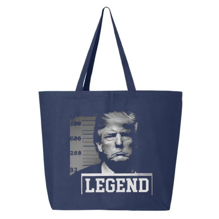 Trump Mugshot Not Guilty 25L Jumbo Tote