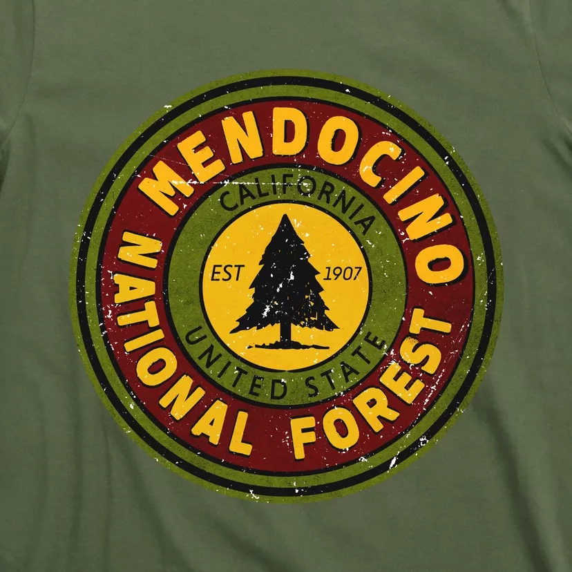 The Mendocino National Forest T-Shirt