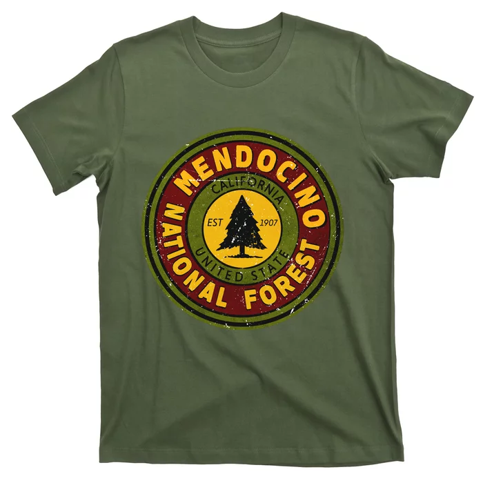 The Mendocino National Forest T-Shirt