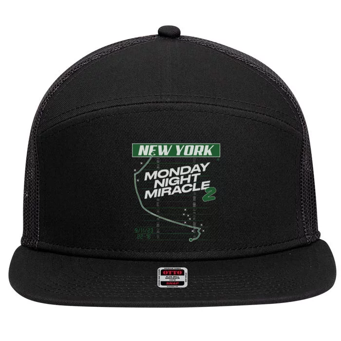 The Monday Night Miracle 7 Panel Mesh Trucker Snapback Hat