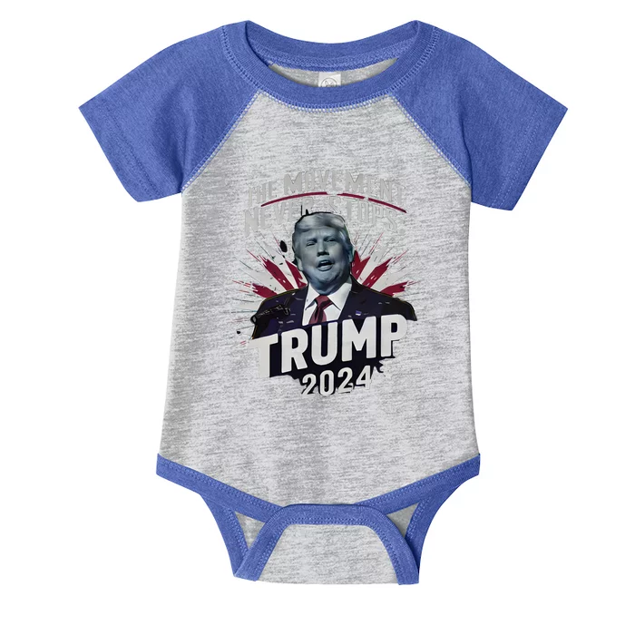 The Movement Never Stops Infant Baby Jersey Bodysuit