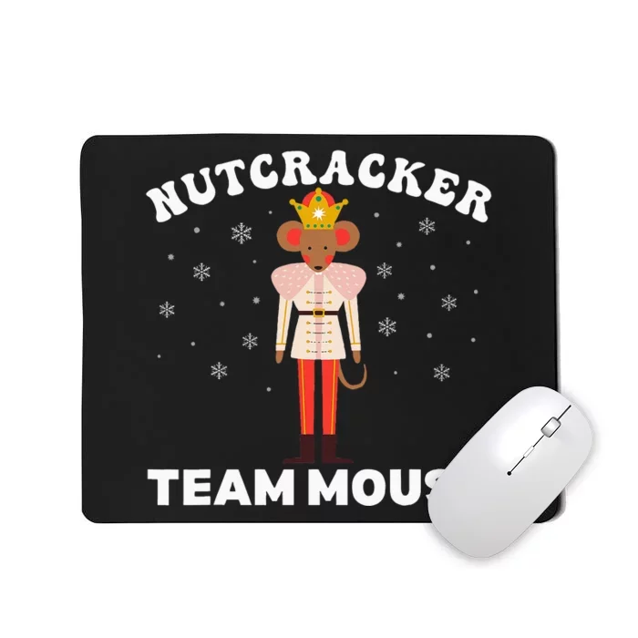 Team Mouse Nutcracker Christmas Dance Pajamas Mousepad