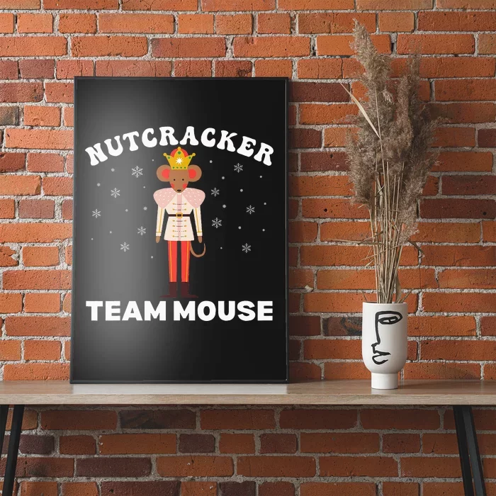 Team Mouse Nutcracker Christmas Dance Pajamas Poster