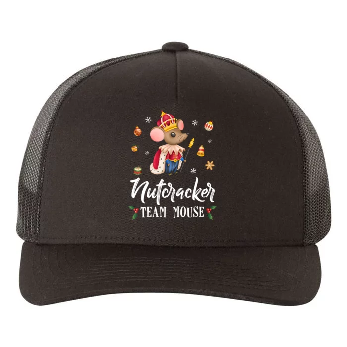 Team Mouse Nutcracker Christmas Dance Funny Soldier Yupoong Adult 5-Panel Trucker Hat