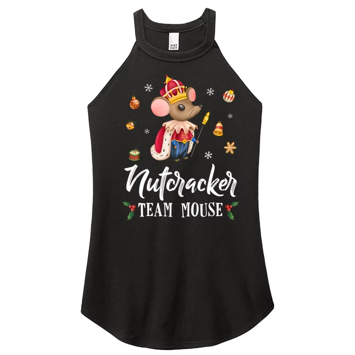 Team Mouse Nutcracker Christmas Dance Funny Soldier Women’s Perfect Tri Rocker Tank