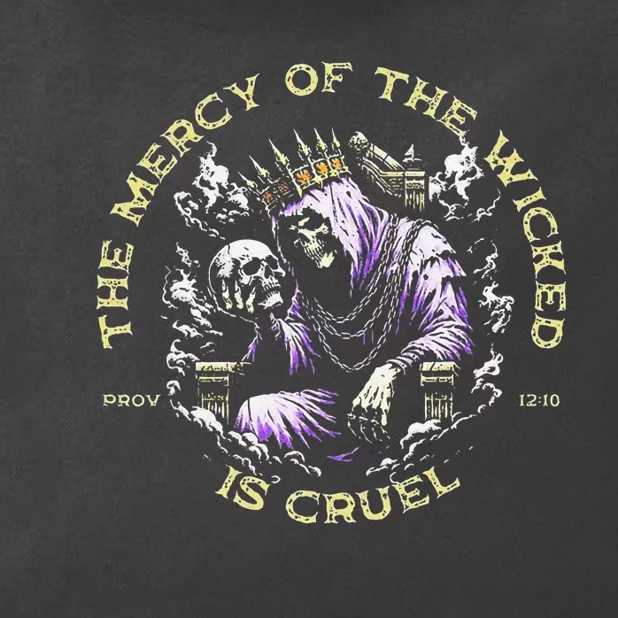 The Mercy Of The Wicked Is Cruel Zip Tote Bag