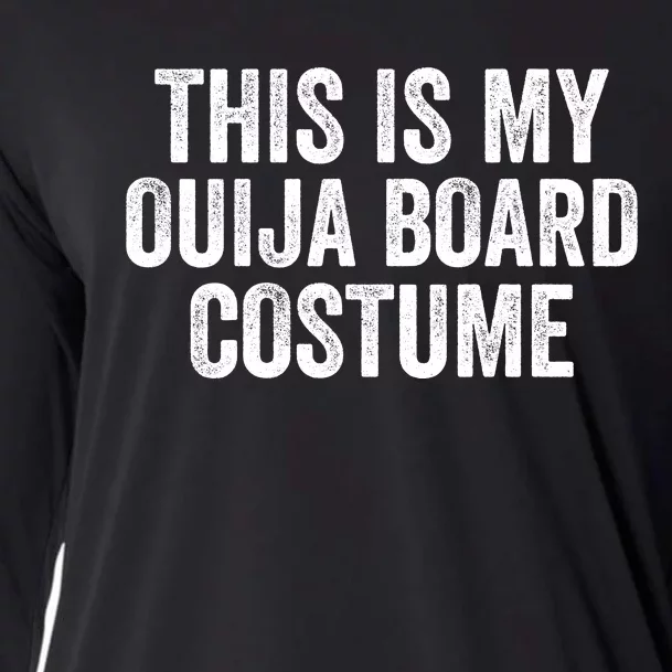 This My Ouija Board Costume Lazy Halloween Costume Funny Halloween Costume Cooling Performance Long Sleeve Crew