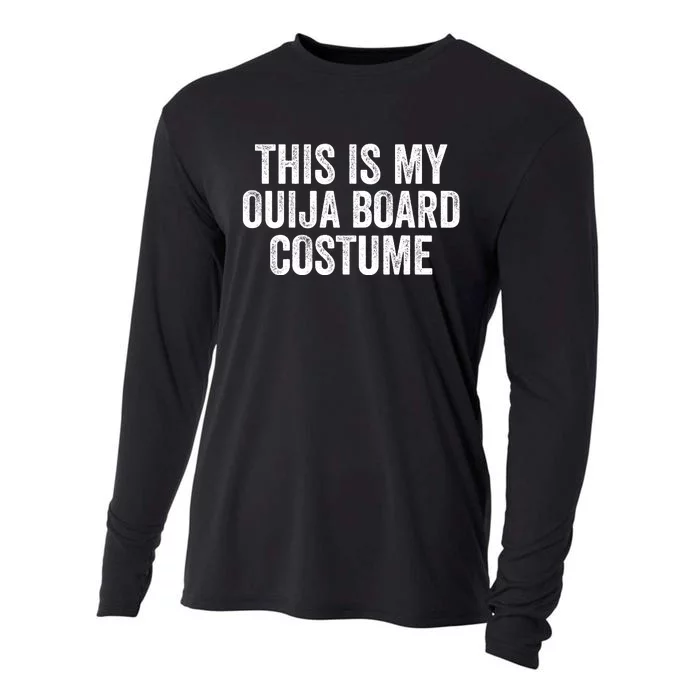 This My Ouija Board Costume Lazy Halloween Costume Funny Halloween Costume Cooling Performance Long Sleeve Crew