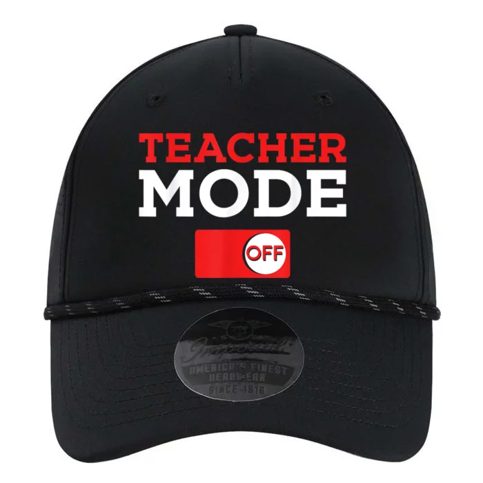 Teacher Mode Off Happy Last Day Of School Summer Break Performance The Dyno Cap