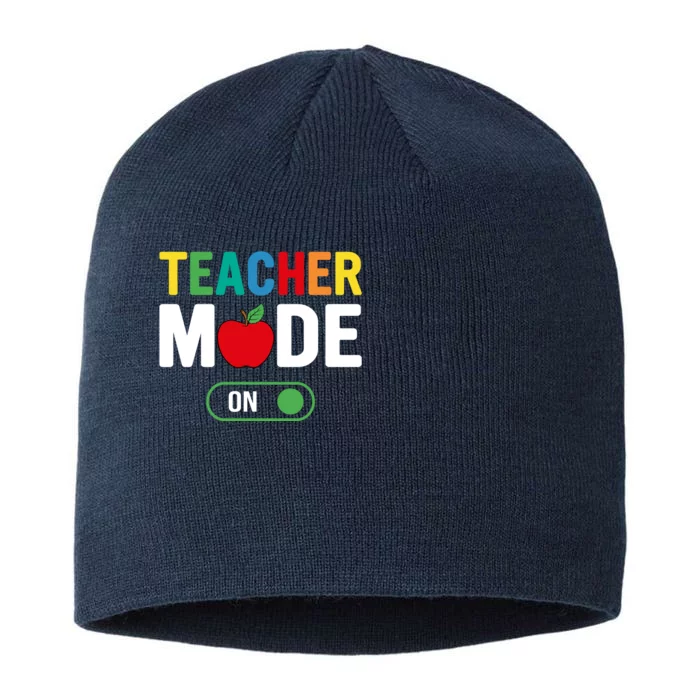 Teacher Mode On 8 1/2in Sustainable Knit Beanie