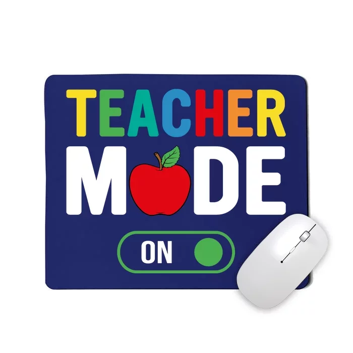 Teacher Mode On Mousepad