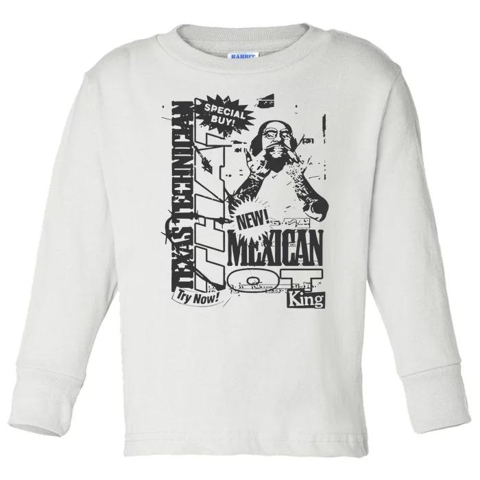 That Mexican Outta Texas Special Buy Toddler Long Sleeve Shirt