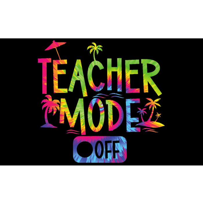 Teacher Mode Off Happy Last Day Of School Summer Break Funny Bumper Sticker