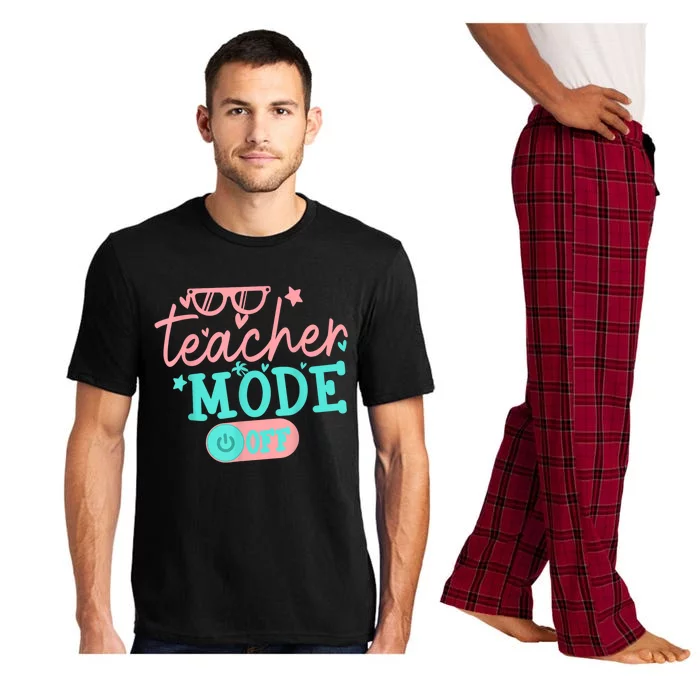 Teacher Mode Off Happy Last Day Of School Summer Break Funny Pajama Set