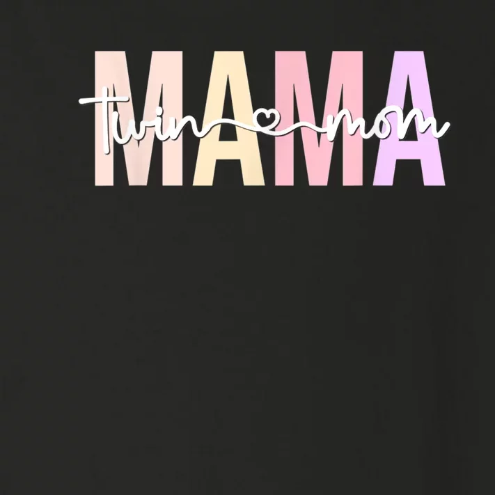 Twin Mom Of Twins Twin Mama Of Twins Twin Mother Toddler Long Sleeve Shirt