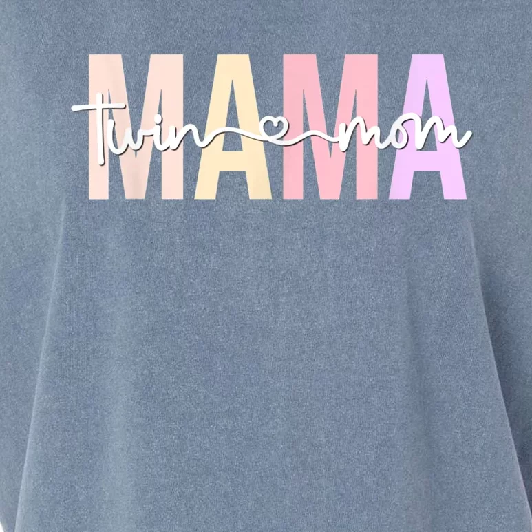 Twin Mom Of Twins Twin Mama Of Twins Twin Mother Garment-Dyed Women's Muscle Tee