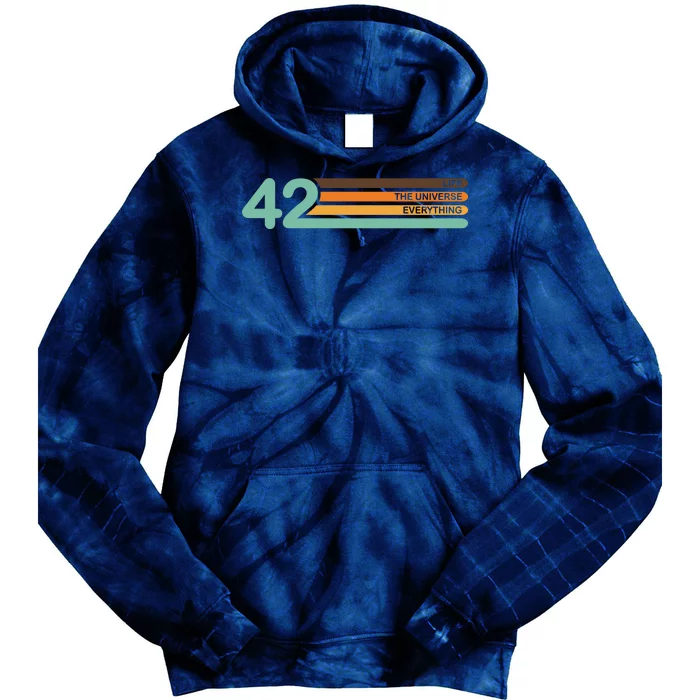 The Meaning Of Life 42 Tie Dye Hoodie