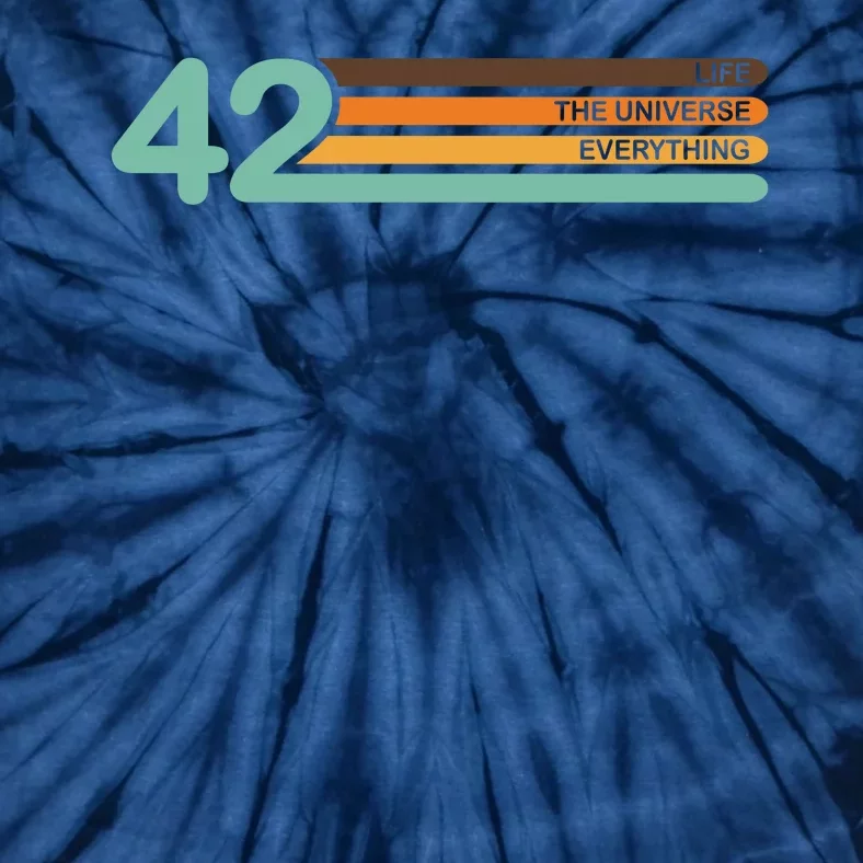 The Meaning Of Life 42 Tie-Dye T-Shirt