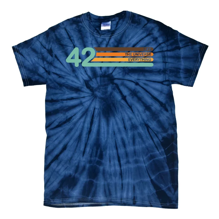 The Meaning Of Life 42 Tie-Dye T-Shirt